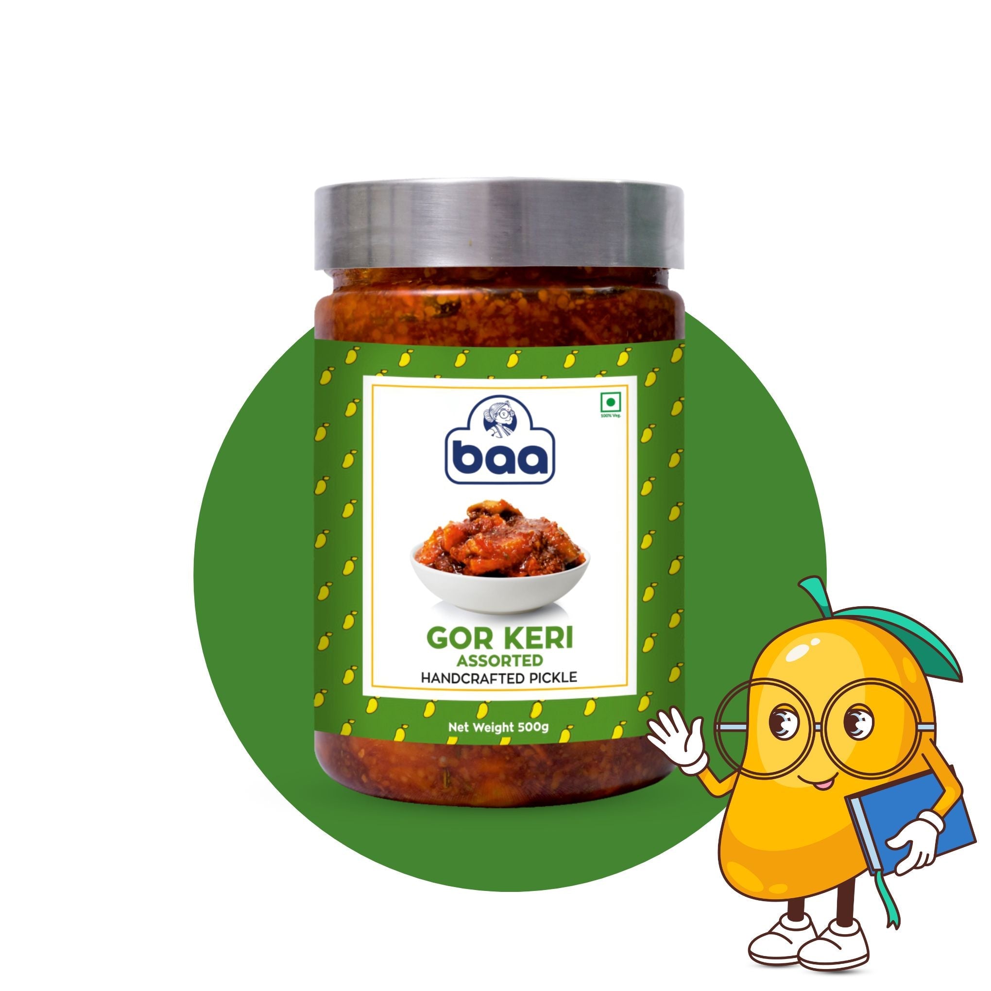 Handcrafted Mango Pickle | Mango Pickle | Baafoods