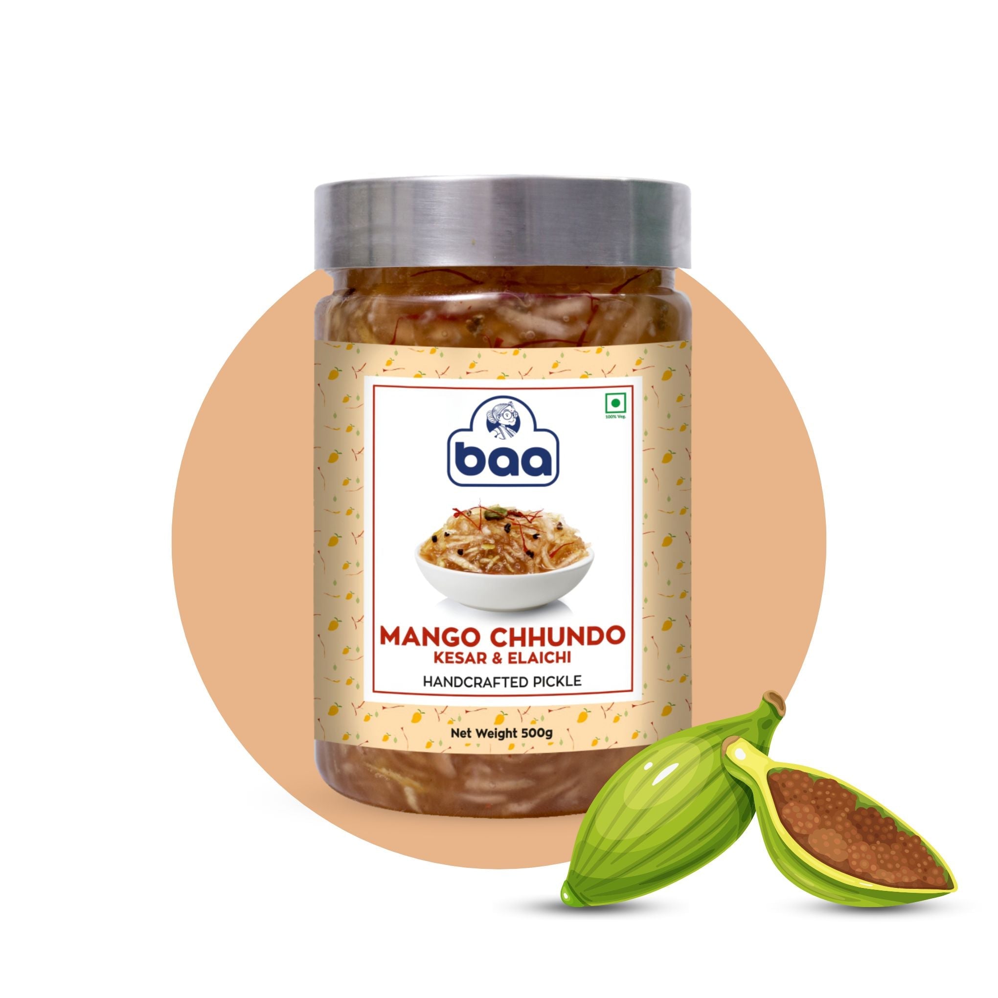 Shredded Mango Pickle | Mango Achar | Baafoods