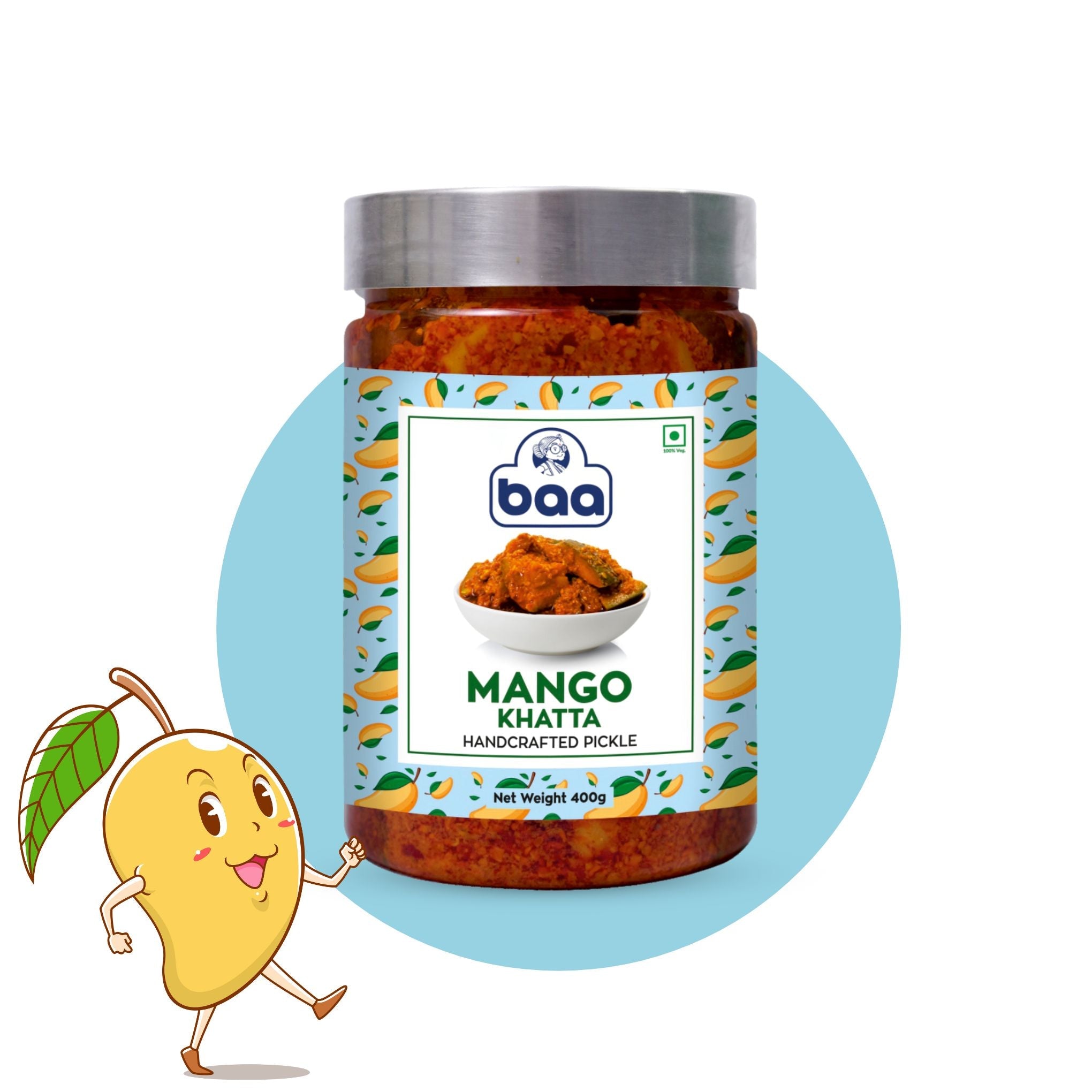 Mango Khatta Pickle | Khatta Aam Achar | Baafoods